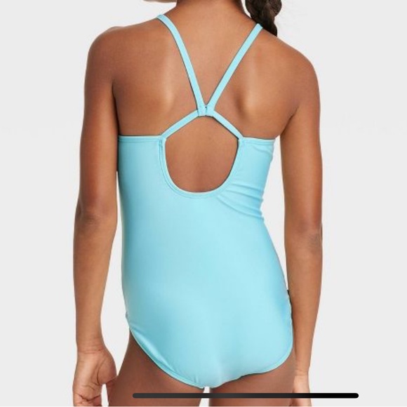 Cat & Jack tie dye rainbow swirl swimsuit - Picture 2 of 5